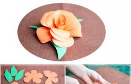 Как сделать цветок из бумаги своими руками легко и быстро: разные размеры